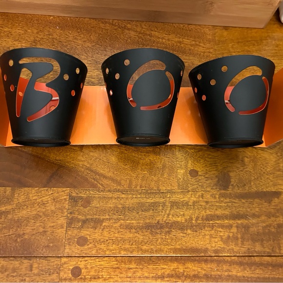 Hallmark Halloween BOO 3 Piece Tealight Holders - Picture 7 of 9